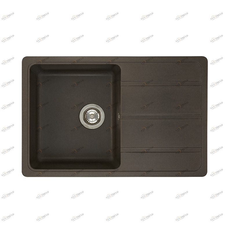 1A712832AD280 Мойка кухонная прямоугольная AQUATON АМАНДА