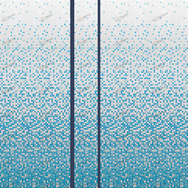 МОЗАИКА ИЗ СТЕКЛА AZURE(M) ALMA РАСТЯЖКИ ЦВЕТОВ 20 AZUREM