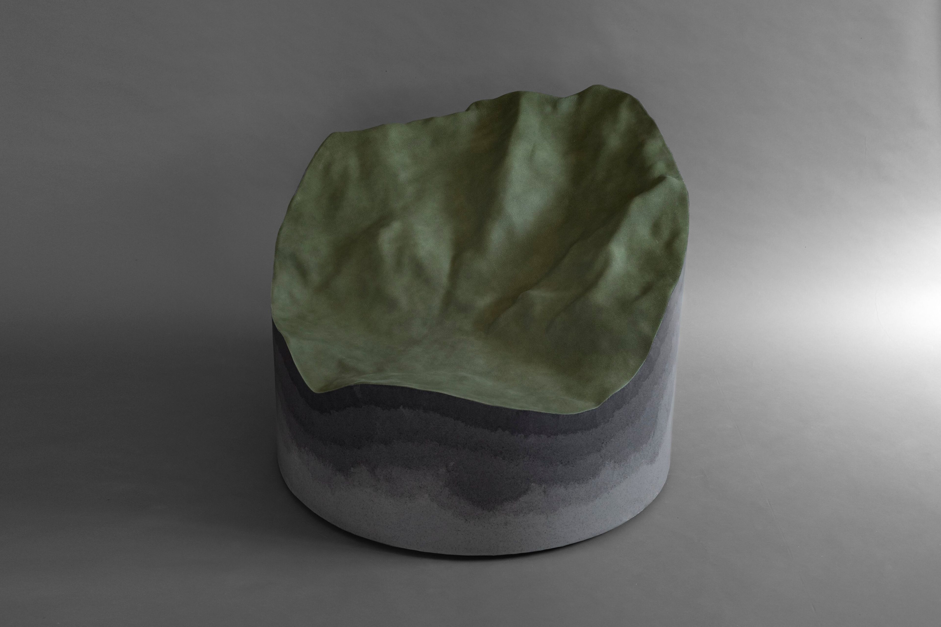 Бархатное кресло alcarol Geomorphic 2023 ARCH-00006538 - Вид №1