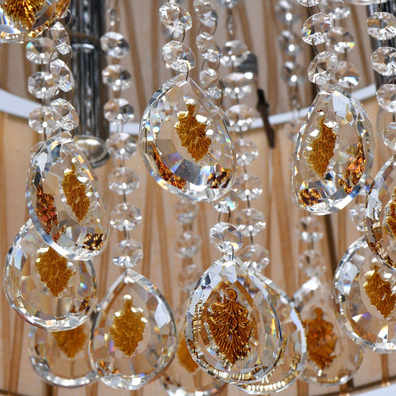 Потолочная люстра MW-Light Жаклин 465016704 MW-LIGHT ЖАКЛИН 328391 Коричневый - Вид №2