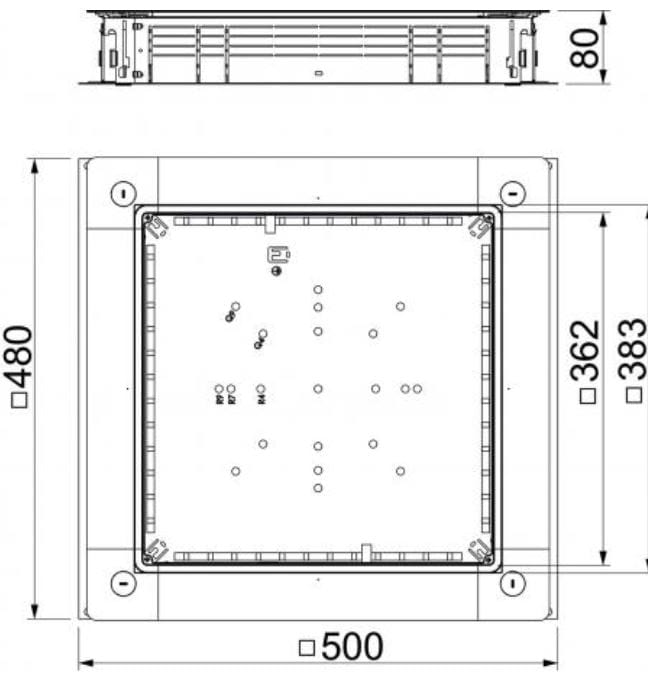 Распределительная коробка OBO Bettermann 741002 ARCH-00082291 - Вид №3