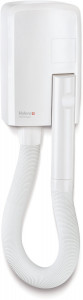 Valera Hotello Shaver Мод. 832.01 / RT - 1200 Вт - Компактный и мощный настенный фен для волос со шлангом и розеткой для бритвы 58320130