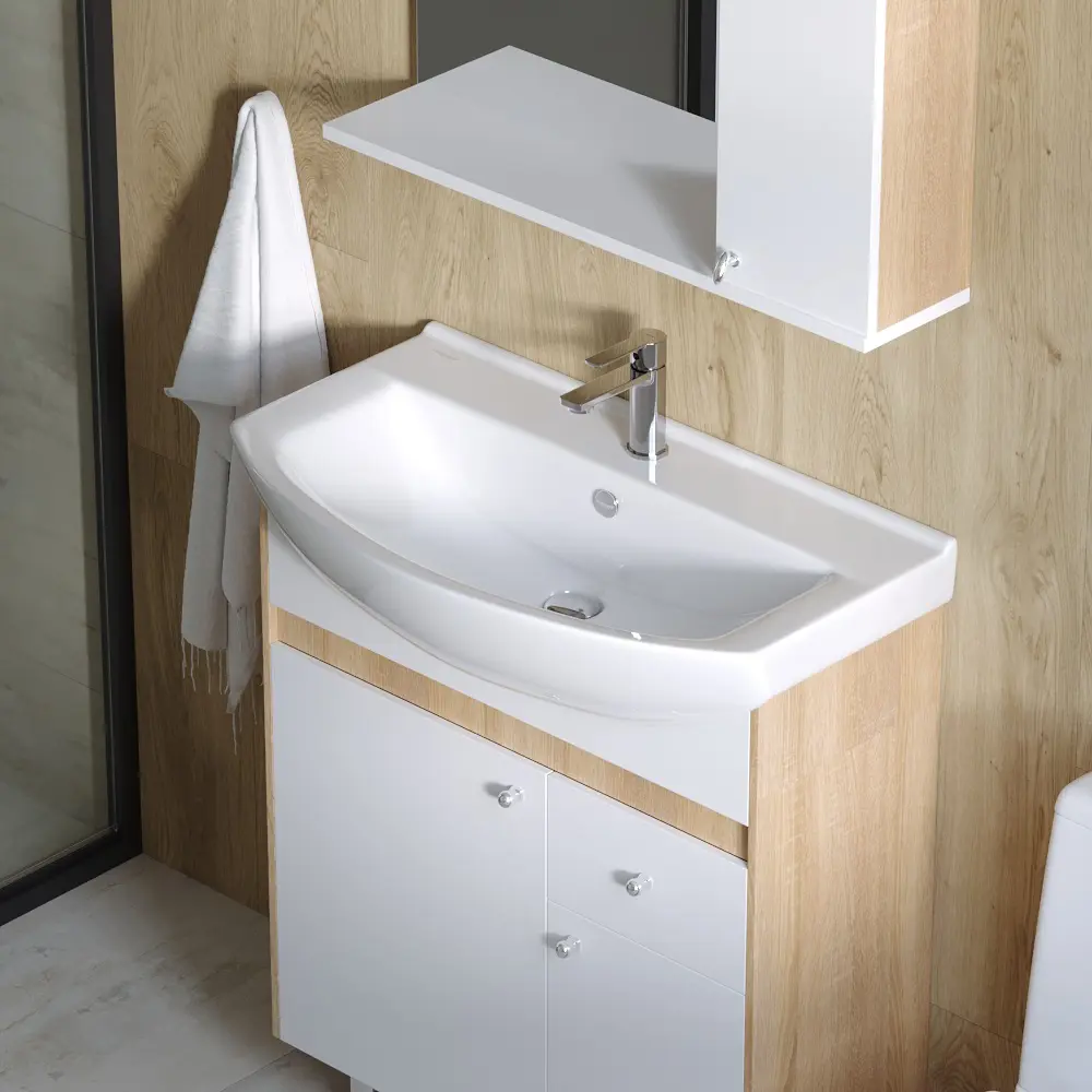 SANITA LUXE Best — прямоугольная фарфоровая раковина для ванной комнаты 81975579 STLM-0016295 - Вид №3