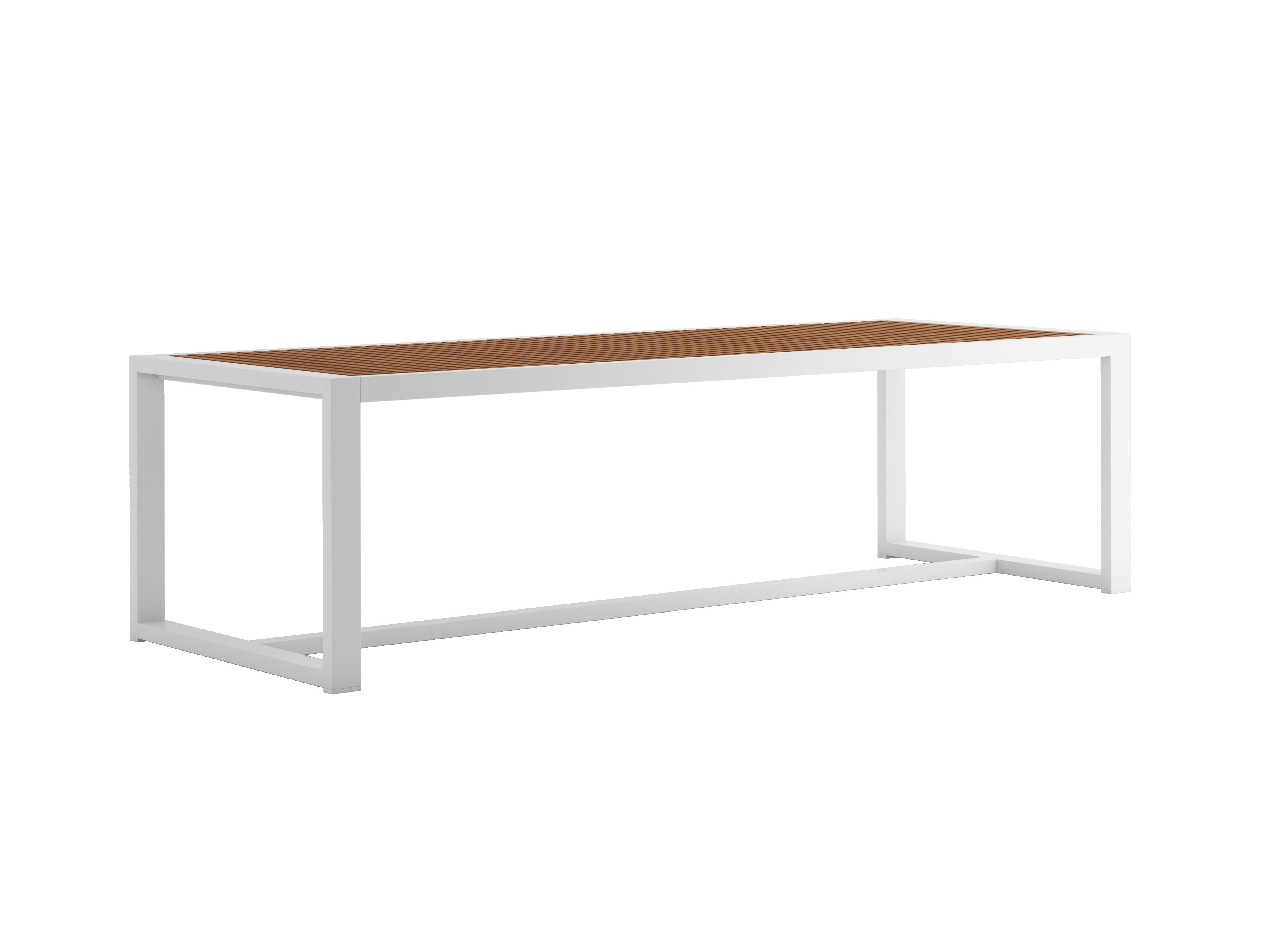 Прямоугольный садовый стол из тикового дерева GANDIABLASCO ДНК-тик ARCH-00143669 - Вид №1