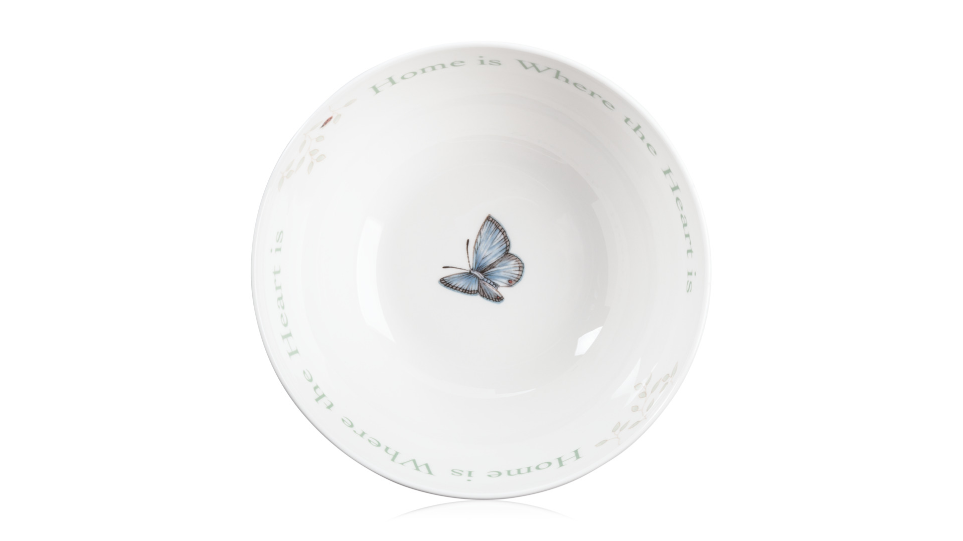 10554184 Lenox Салатник Lenox "Бабочки на лугу" 18см Фарфор  - Вид №1