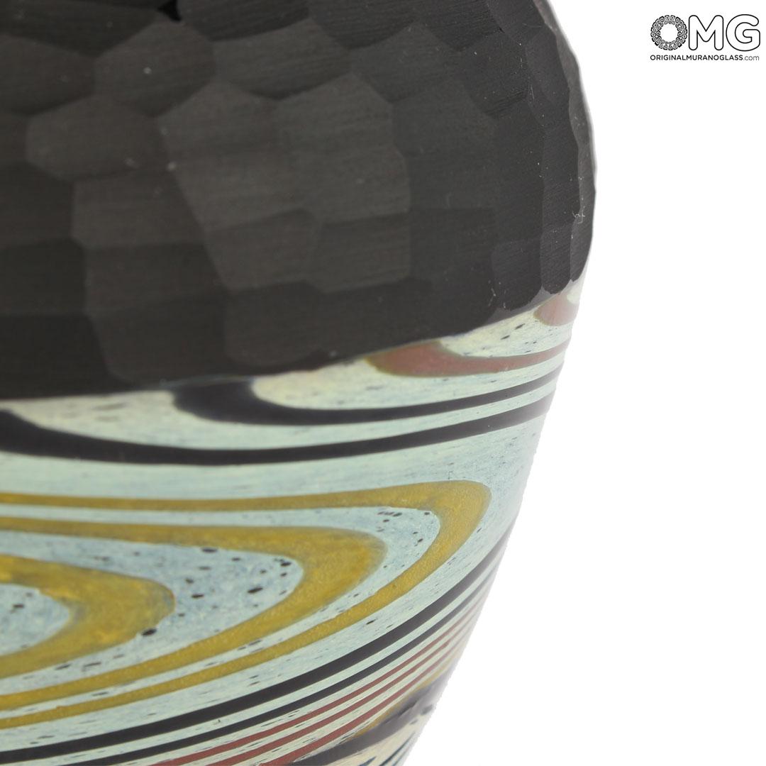 1372 ORIGINALMURANOGLASS Вазочка Гоа - Goa - Studio Da Mula - муранское стекло 8 см  - Вид №1
