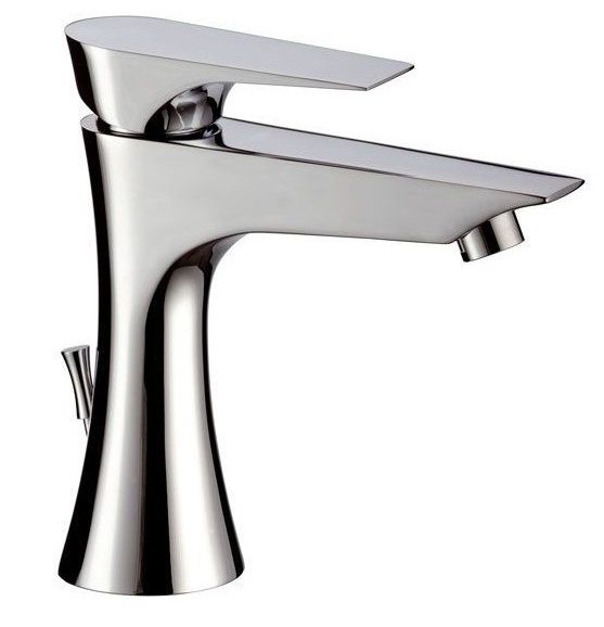 DV605-CR Daniel Diva, однорычажный смеситель для раковины, с донным клапаном, цвет хром Santreyd