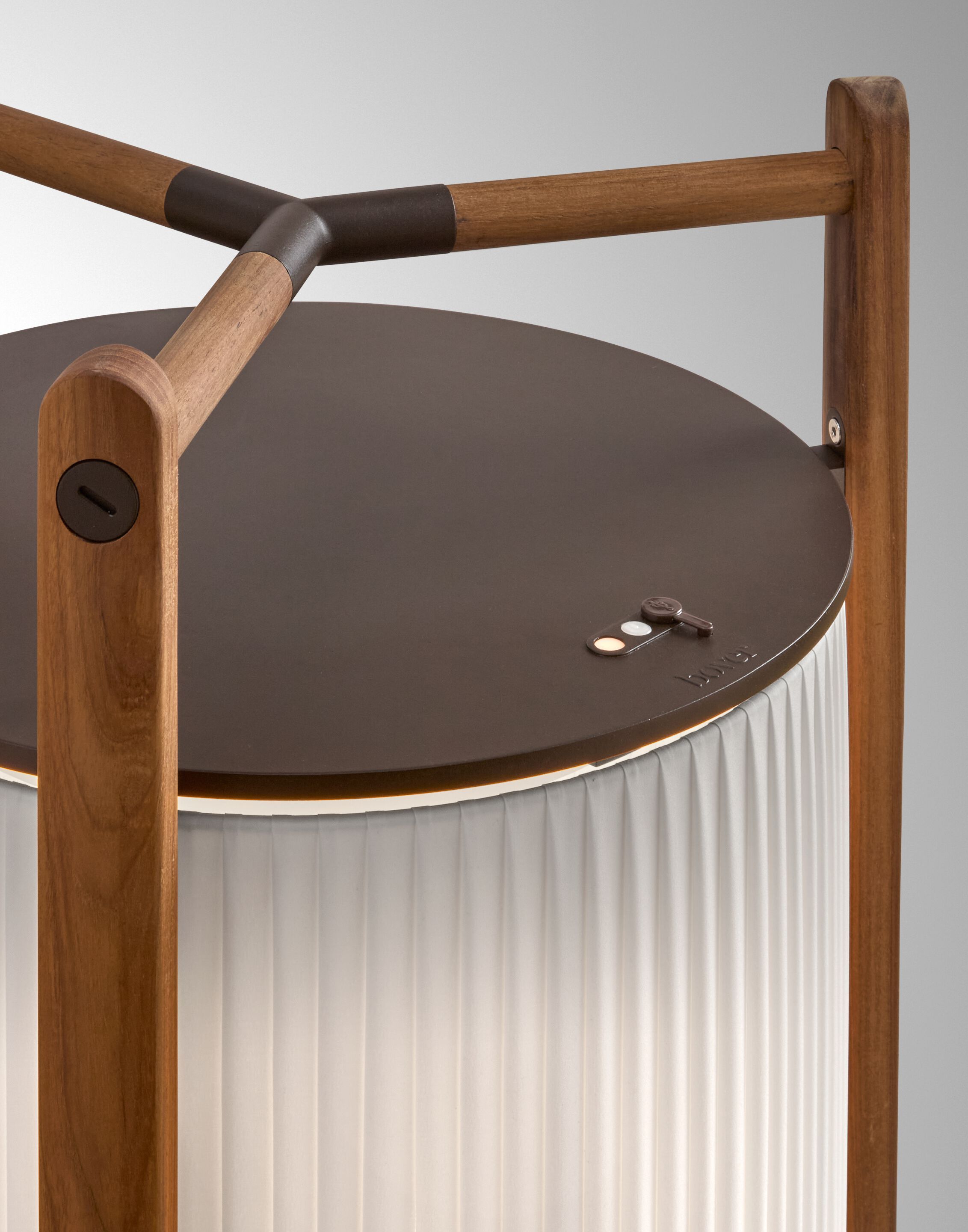 Деревянный светодиодный торшер с регулируемой яркостью Bover Kando ARCH-00053849 - Вид №8