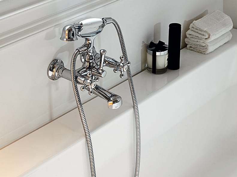 Настенный смеситель для ванны с 2 отверстиями Zucchetti Агора ARCH-00038082