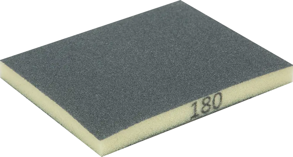 82805854 Губка шлифовальная абразивная двухсторонняя Norton P180 123x98x12.5 мм STLM-0036239