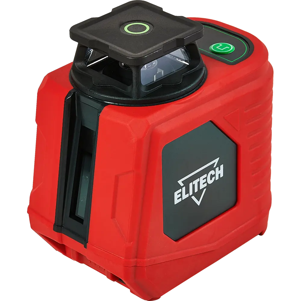 Уровень лазерный Elitech ЛН360/1-ЗЕЛ E0306.016.00 зеленый луч, 25 м STLM-2154221