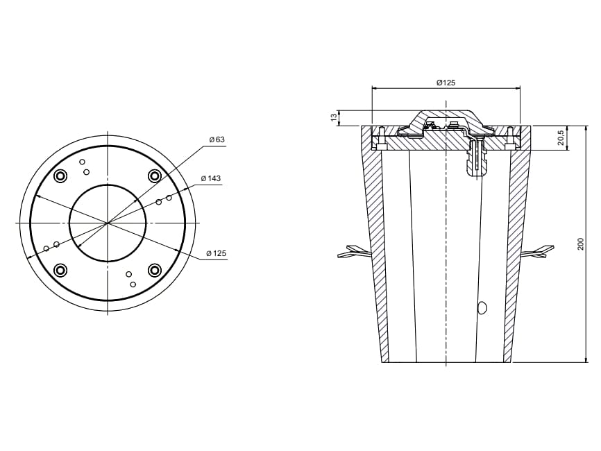 Восьмиугольный состав вертолетных сигнальщиков LUXSOLAR LXS-PRT-H-G ARCH-00123416 - Вид №4
