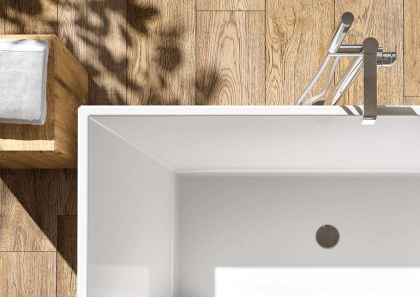 Albatros Отдельностоящая прямоугольная акриловая ванна  01idb8nf  - Вид №3