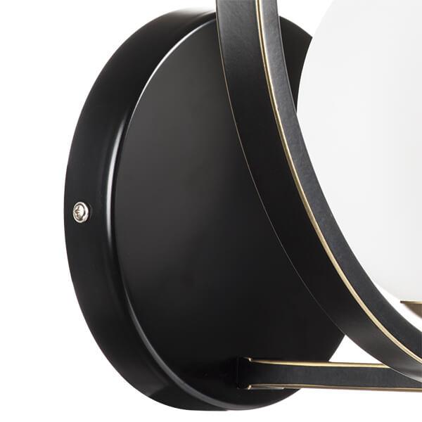 Бра со стеклянным плафоном белое Enna 762617 LIGHTSTAR ENNA 00-3930044 Белый;черный  - Вид №2