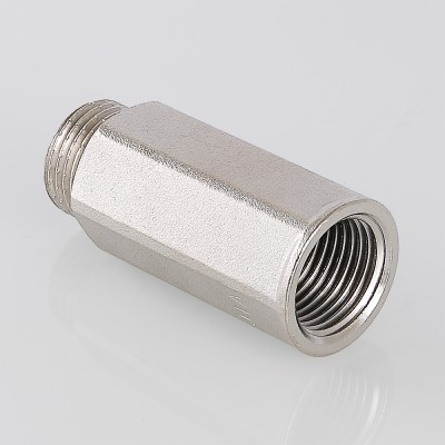 VTr.197.N.0415 Фитинг резьбовой – удлинитель Valtec 1/2" х 15 мм  - Вид №1