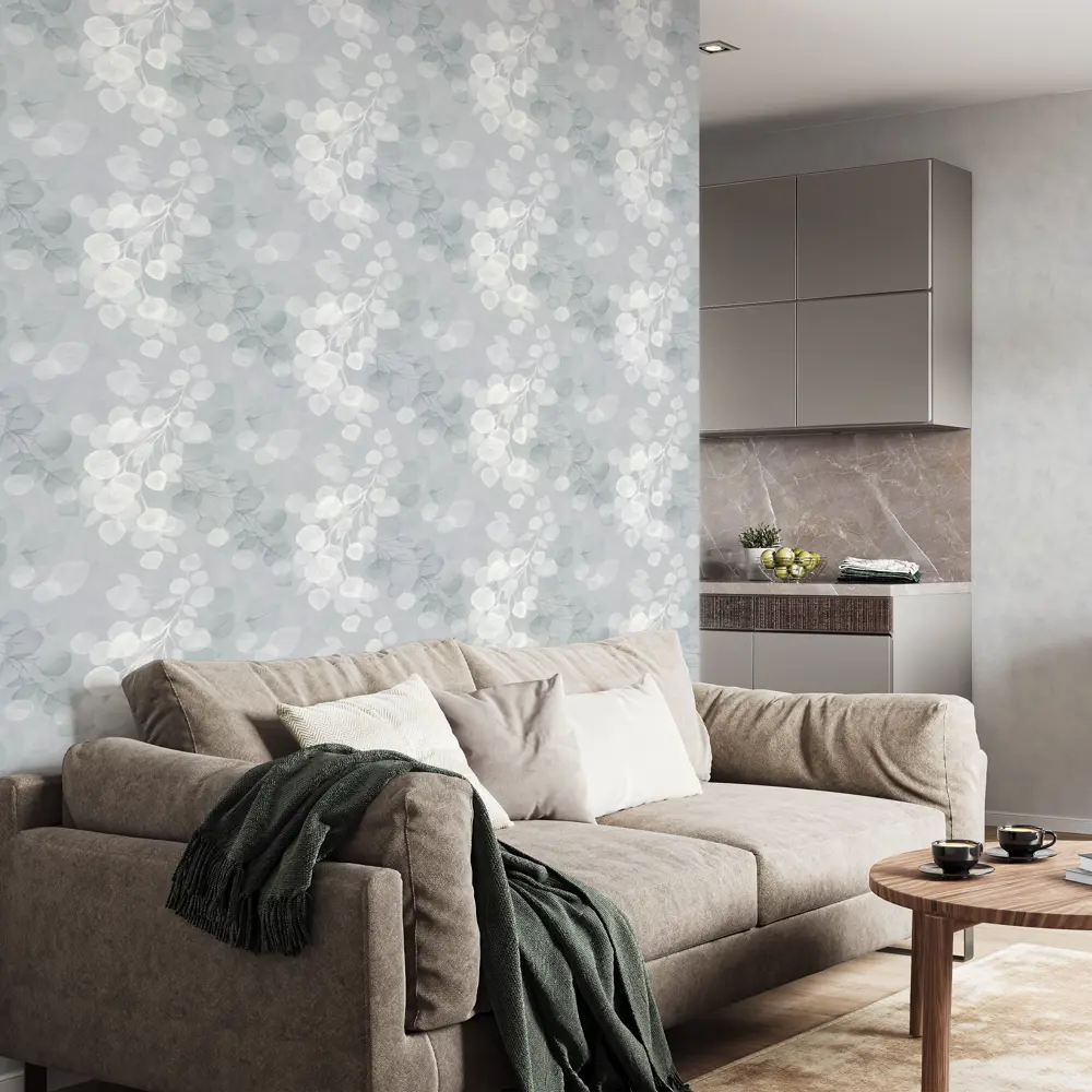 Santreyd Vergato — флизелиновые обои светло-серые для безупречных стен 89366294 STLM-0837025 - Вид №3