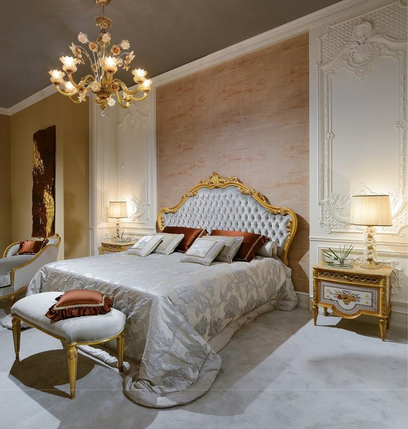 Bellotti Ezio Мягкая бархатная скамейка 3700_luigi xvi 3709 - Вид №1