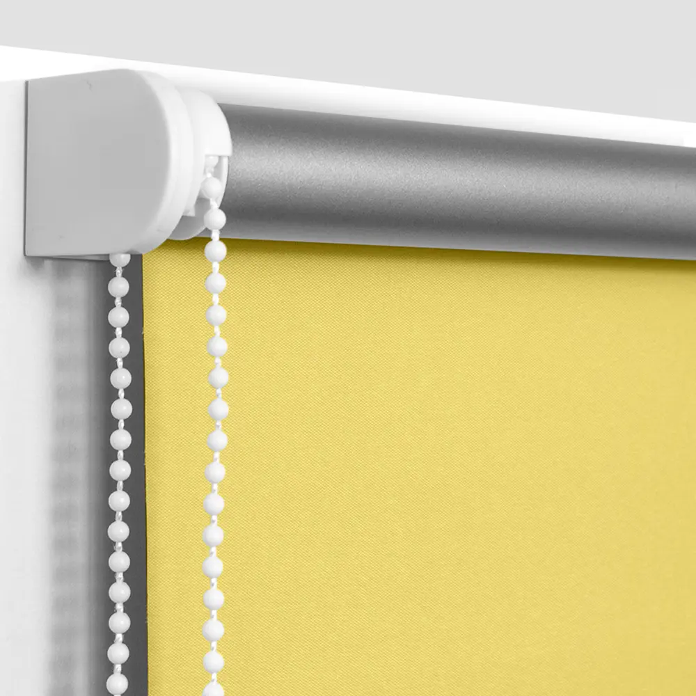 Штора рулонная блэкаут Эскар 50x160 см желтая Lime 5 86792804 STLM-2171815 BLACKOUT - Вид №1