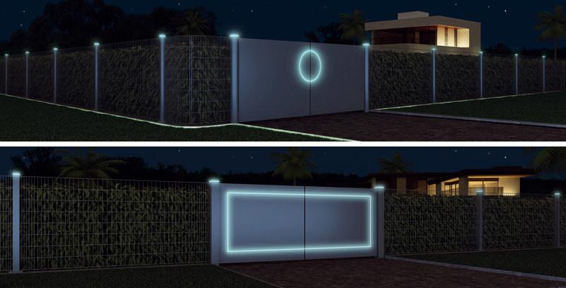 Gruppo CAVATORTA Забор со светодиодными световыми элементами sun-id-1483308 - Вид №5