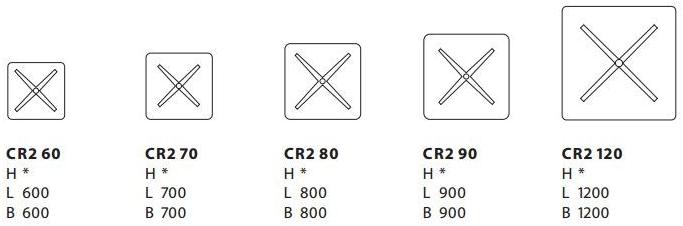 Karl Andersson Квадратный высокий стол Cross sun-id-1494005 - Вид №3
