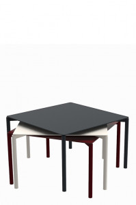 Стол со стальной конструкцией Hikari Martedesign Hikari