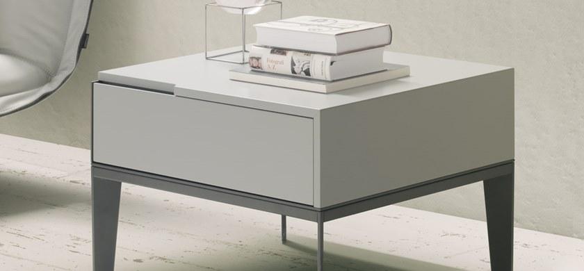 Natuzzi Лаковая прикроватная тумба с ящиками Mondrian sun-id-1423918 - Вид №2