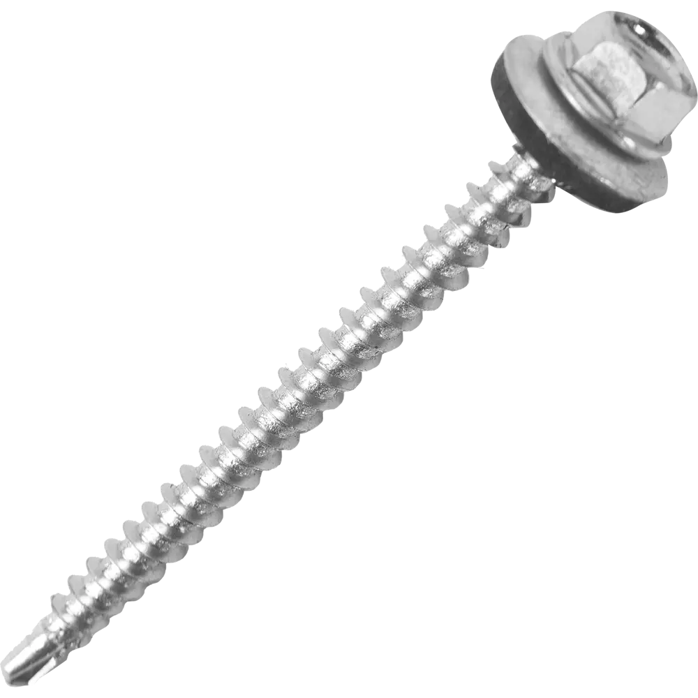 Саморезы кровельные Omax оцинкованные с буром 6.3х51 мм, на вес STLM-2098494