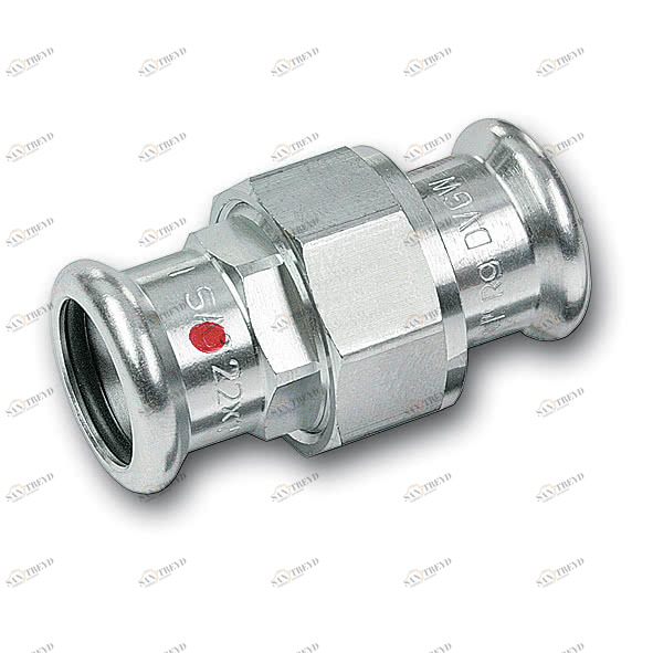 12433015 SANHA 24330 SANHA-Therm сгон ВПр-ВПр с плоск.упл. 15 мм 
