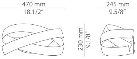 Estiluz Настенный светильник из алюминия Siso A-2990 - Вид №3