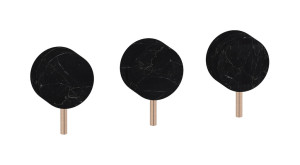 Встроенный смеситель для душа на 3 отверстия с двухходовым дивертером WE ARE IB mr410sr_2 Brushed Rose Gold Marmo