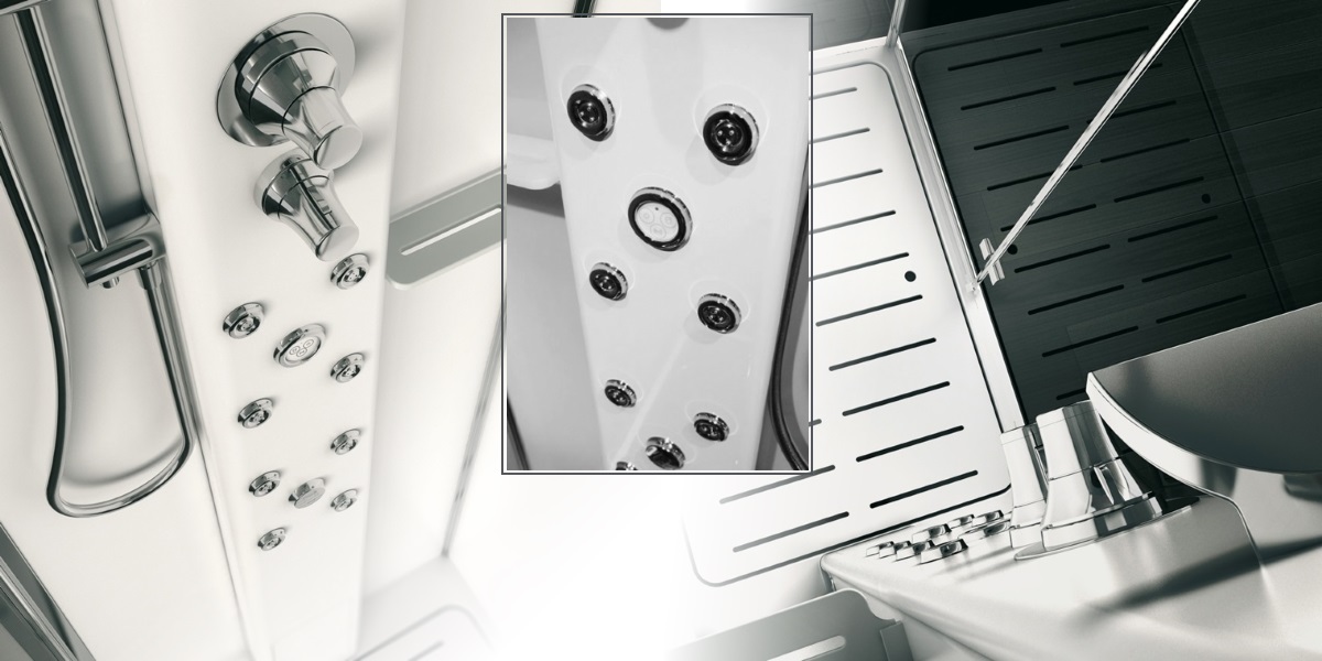 Душевая кабина PLAY 120 TT 9547-18879 Dx Jacuzzi 954718879DX - Вид №1