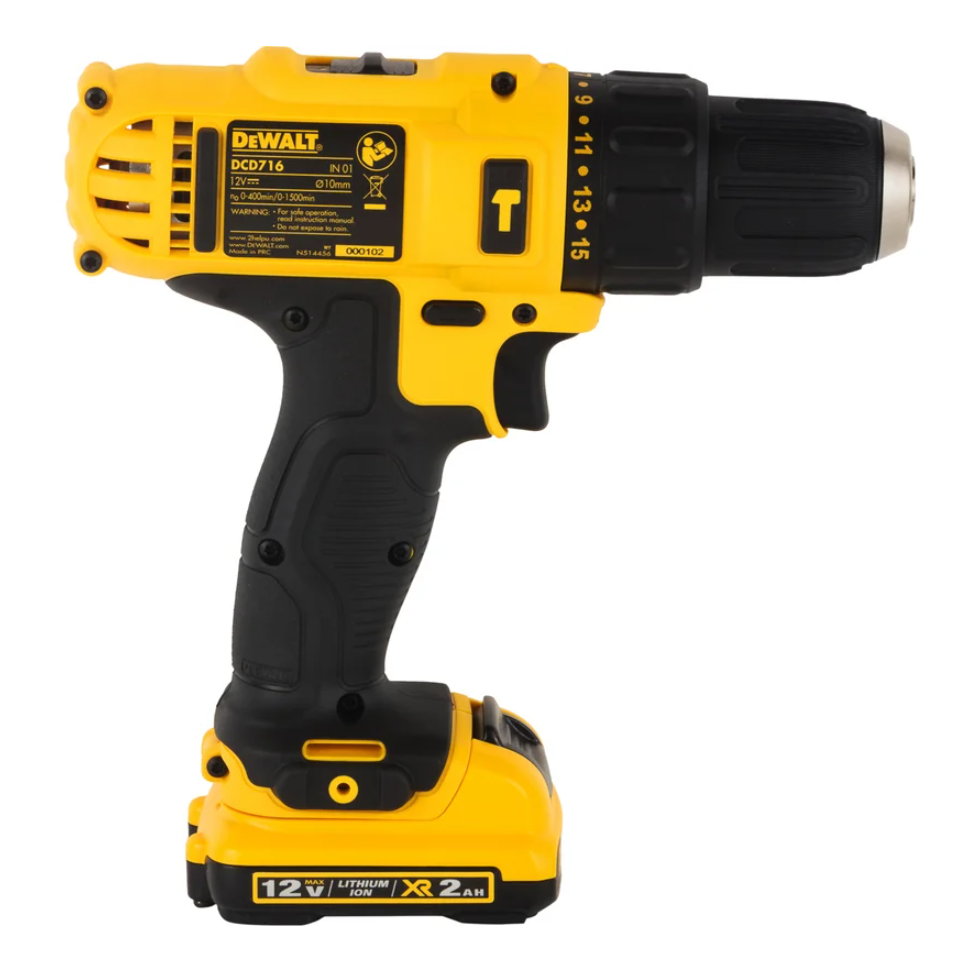 Дрель-шуруповерт DeWalt DCD716D2-IN 5464058 STDN-0057706 - Вид №1