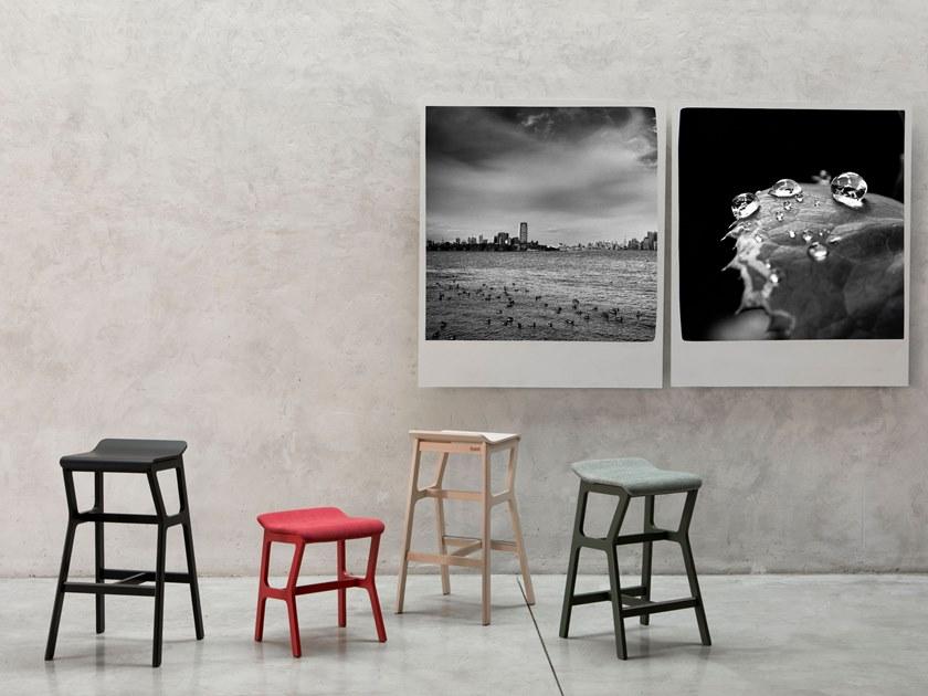 TrabA' Табурет из ткани с подставкой для ног Nhino 0014-h67-imb - Вид №4