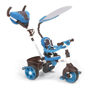 634352 Little Tikes Литл Тайкс Велосипед 4 в 1, сине-белый LittleTikes крупногабарит