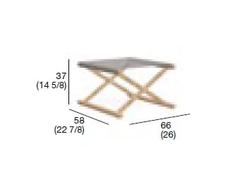 Складной садовый стул RODA Orson ARCH-00001707 - Вид №2