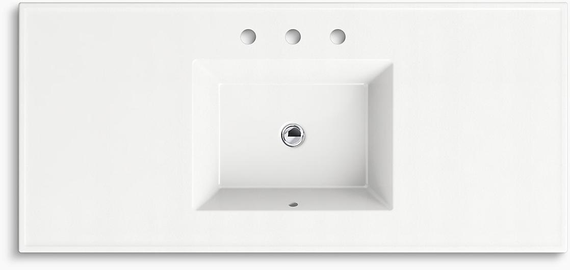 K-2783-8-G83 Накладная раковина на столешницу  прямоугольная Kohler  - Вид №2
