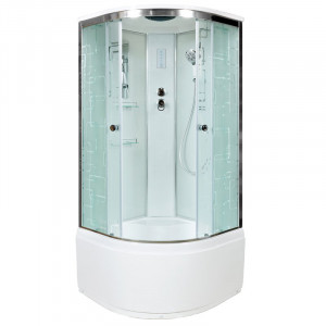 ЕМ2712 R N с гидромассажем (гм.) Душевая кабина DETO Серия ЕМ