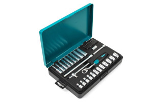 16380078 Набор торцевых головок 1/4", 34 предмета K 25005 KAMASA TOOLS