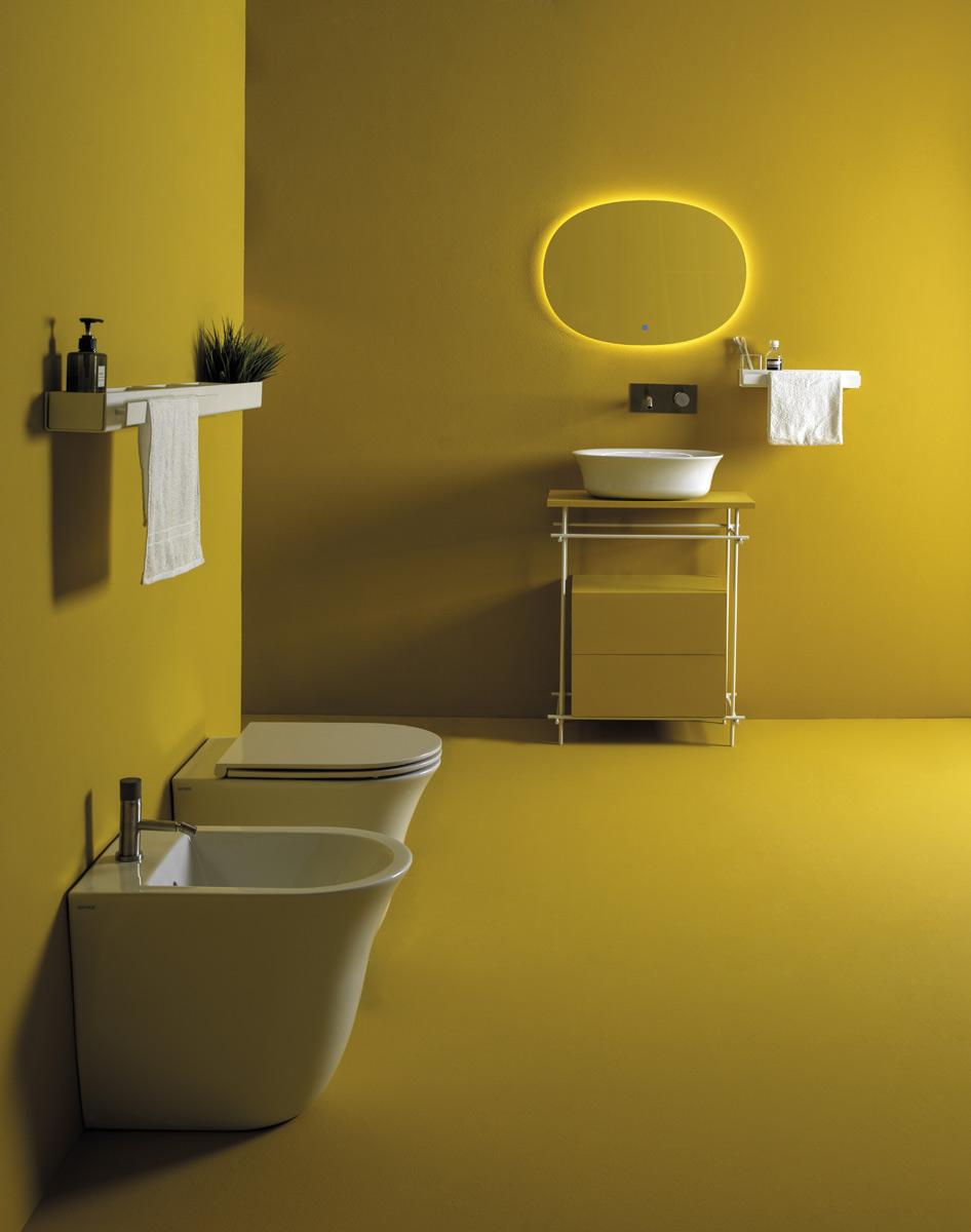 FLWC0121 Напольный унитаз приставной GSG CERAMIC Flut - Вид №4