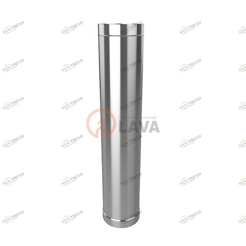 Труба LAVA 120, L=1000, нерж. 439 (0,5) 3166