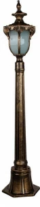 Уличный светильник парковый 106х17,5х20 см черное золото "Флоренция" 11426 FERON ПОД СТАРИНУ, ФОНАРЬ 00-3955797 Золото;черный