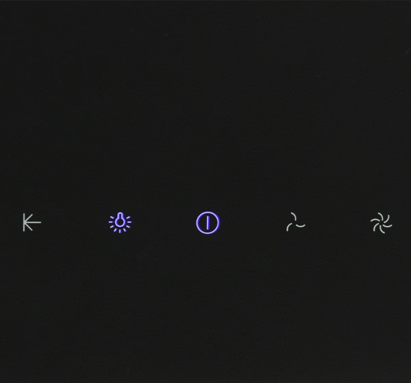 9061654 Вытяжка наклонная Elica SHIRE IX BL/A/60 черный/прозрачный STDN-0074720 - Вид №2