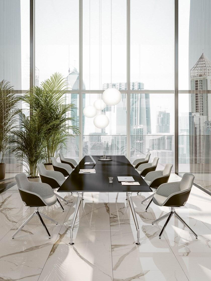 Sinetica Стул на козлах из полиуретана с подлокотниками Captain sun-id-1478130 - Вид №4