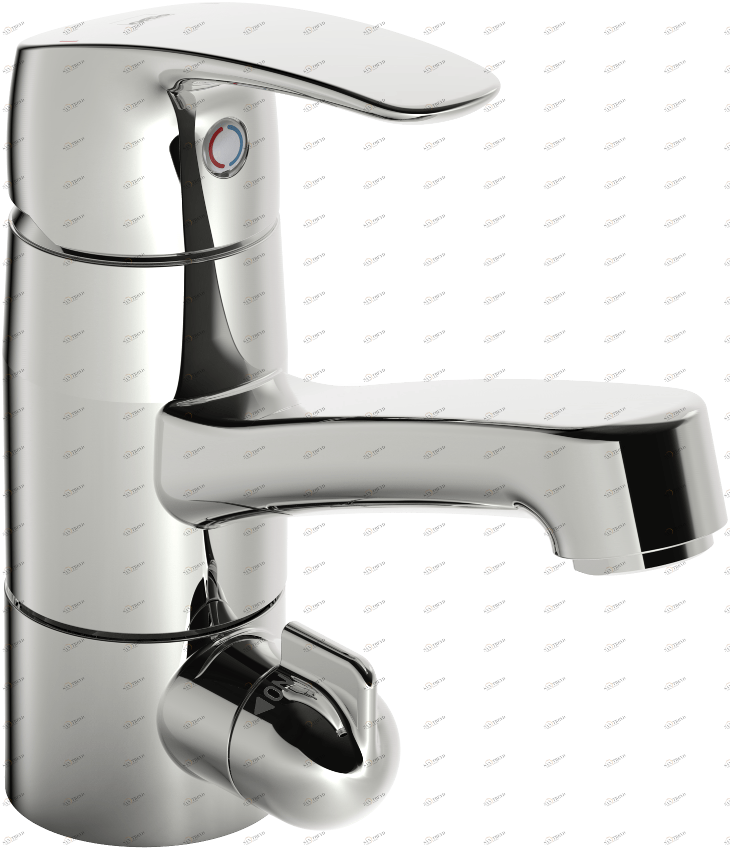 Oras 1013 Смеситель для умывальника с клапаном 1013 Safira Хром 