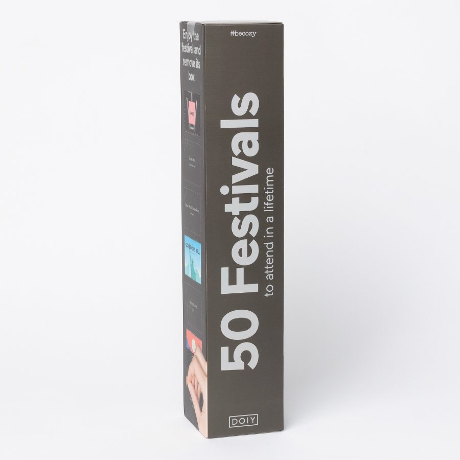 DYPOSTFEE Постер «50 фестивалей, которые нужно посетить в жизни» Doiy  - Вид №5
