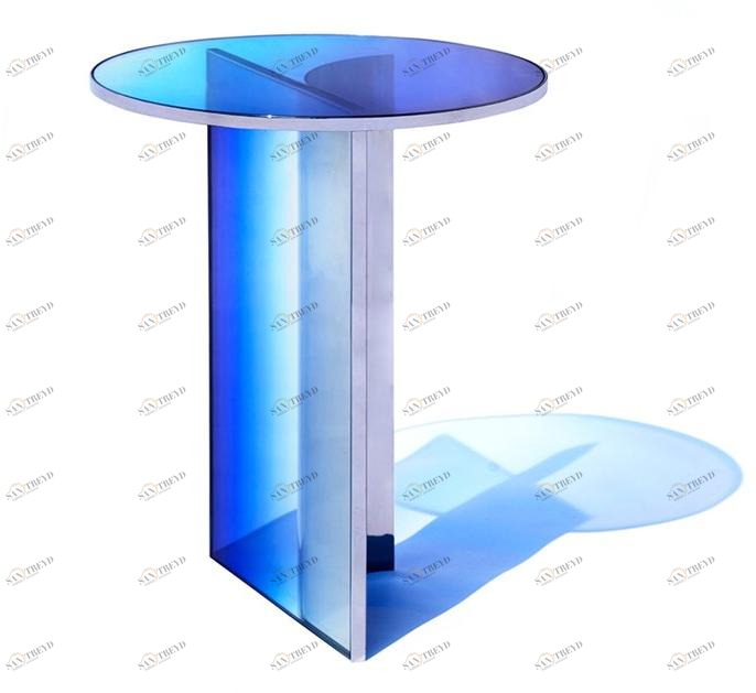 BUZAO Круглый стеклянный журнальный столик Null B213681