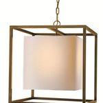 LAAR0305 Квадратный фонарь в клетке ijlbrown  - Вид №2