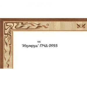 Художественный паркет Da Vinci Паркетный Бордюр 26-089 Орех Европейский (Грецкий) Селект (Гладкая) х мм.