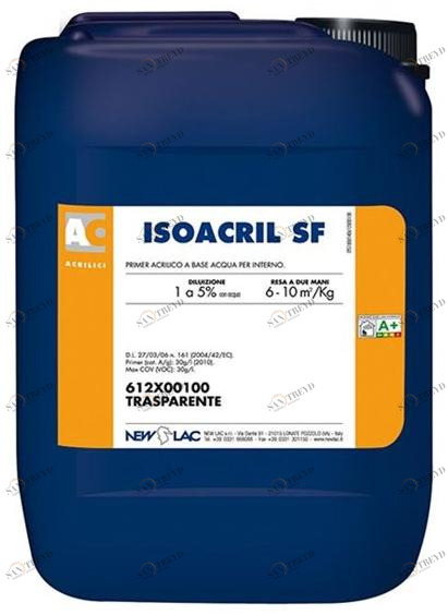 NEW LAC Акриловая грунтовка на водной основе Fondi per muro sun-id-1361904