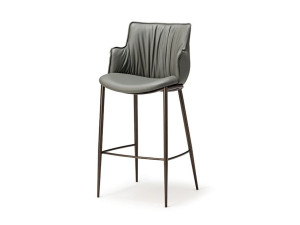 Кожаный мягкий стул